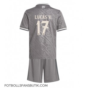 Real Madrid Lucas Vazquez #17 Replika Tredje Tröja Barn 2024-25 Kortärmad (+ Korta byxor)